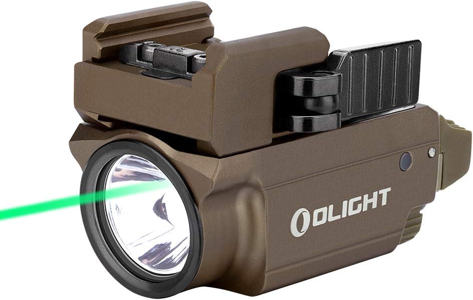 600 Lumens Magnetic USB Rechargeable Green Beam White LED Compact Rail Mount Tactical Flashlight Z86579