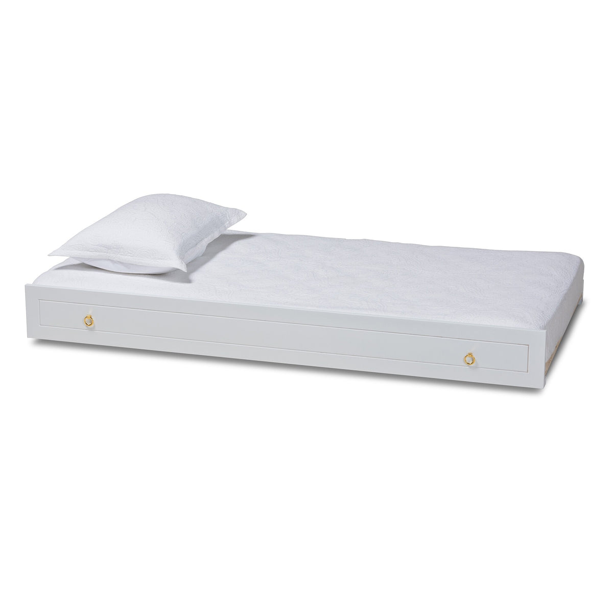 Twin Size White Trundle C8407