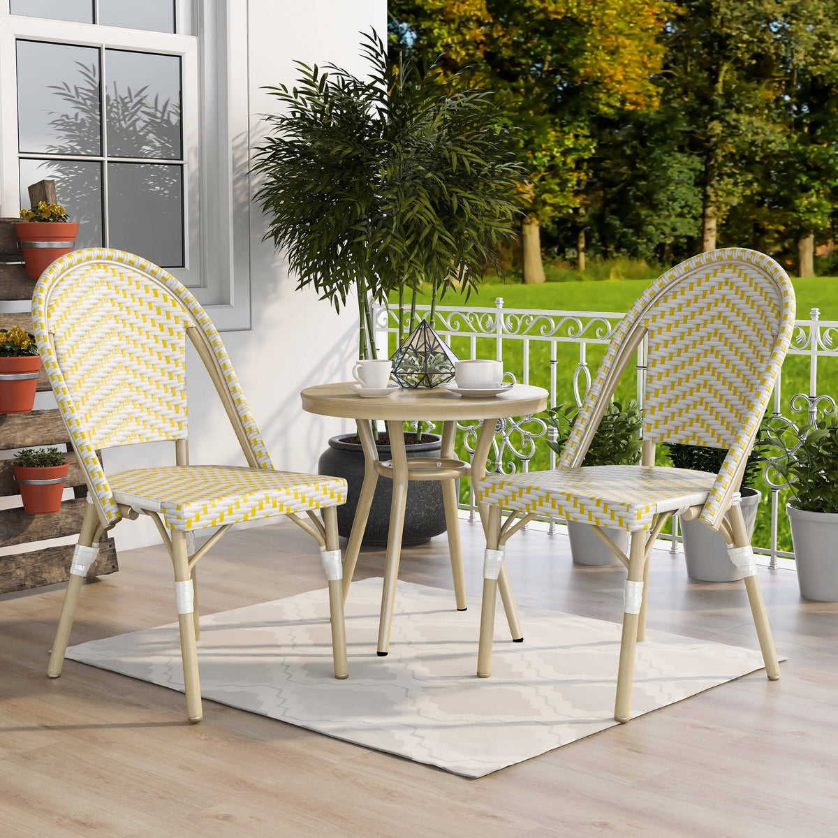 3-Piece Side Table Set O9913