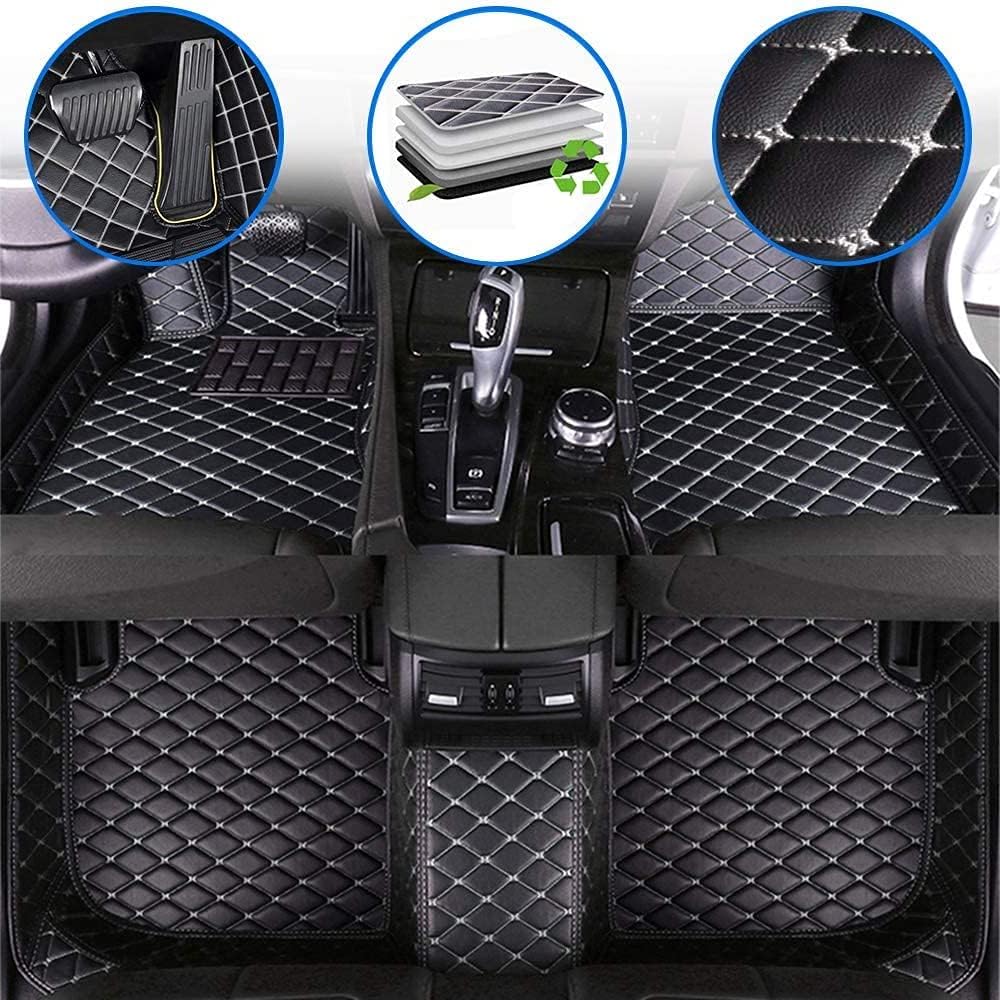 Custom Full Coverage All Weather Non-Slip Leather Car Floor Mats S521