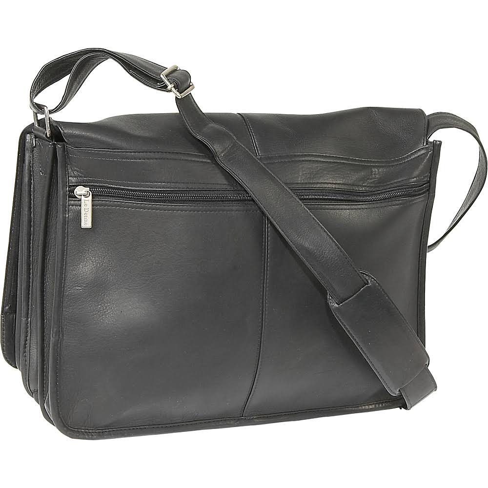 Tan Leather Messenger Bag E131446