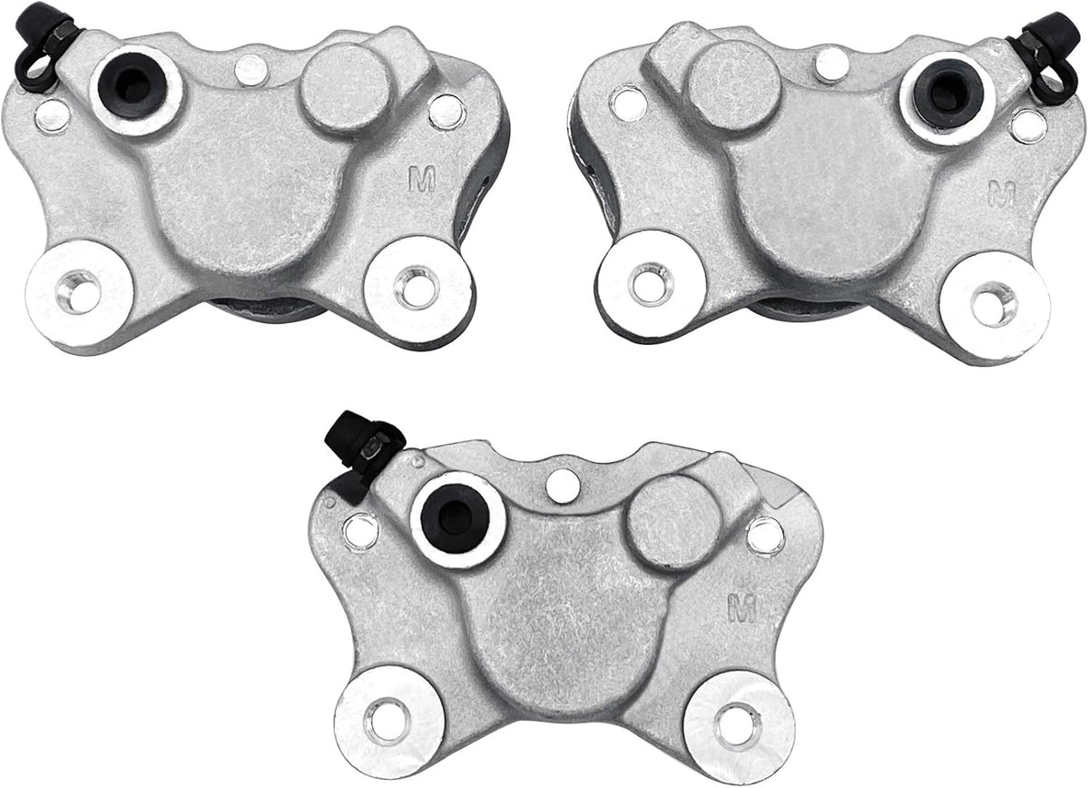Front Left Right & Rear Brake Calipers with Pads Pack of 2 O26382