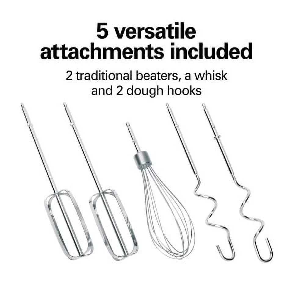 Red 6 Speeds Stand and Hand Mixer G540