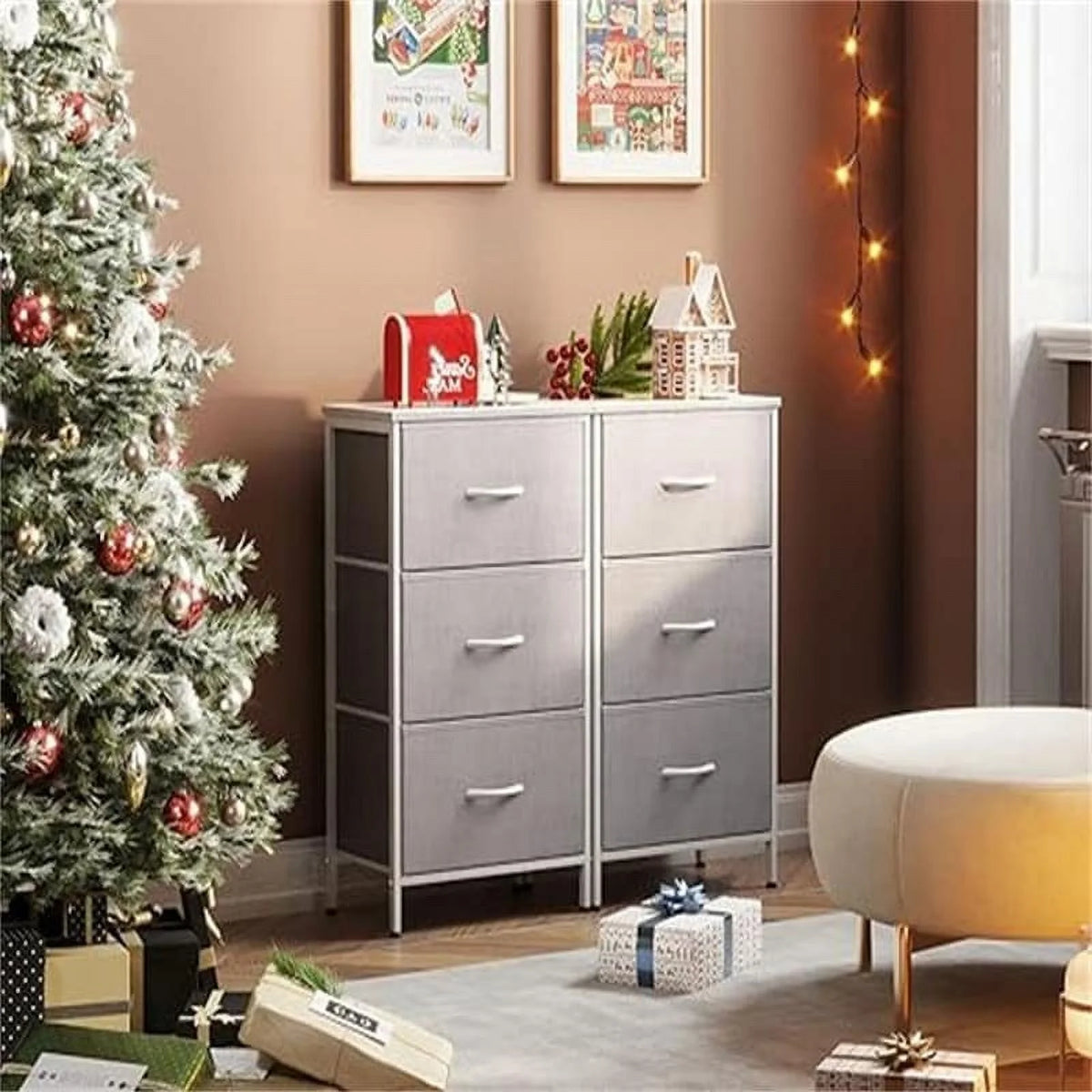 Light Grey Dresser Y395