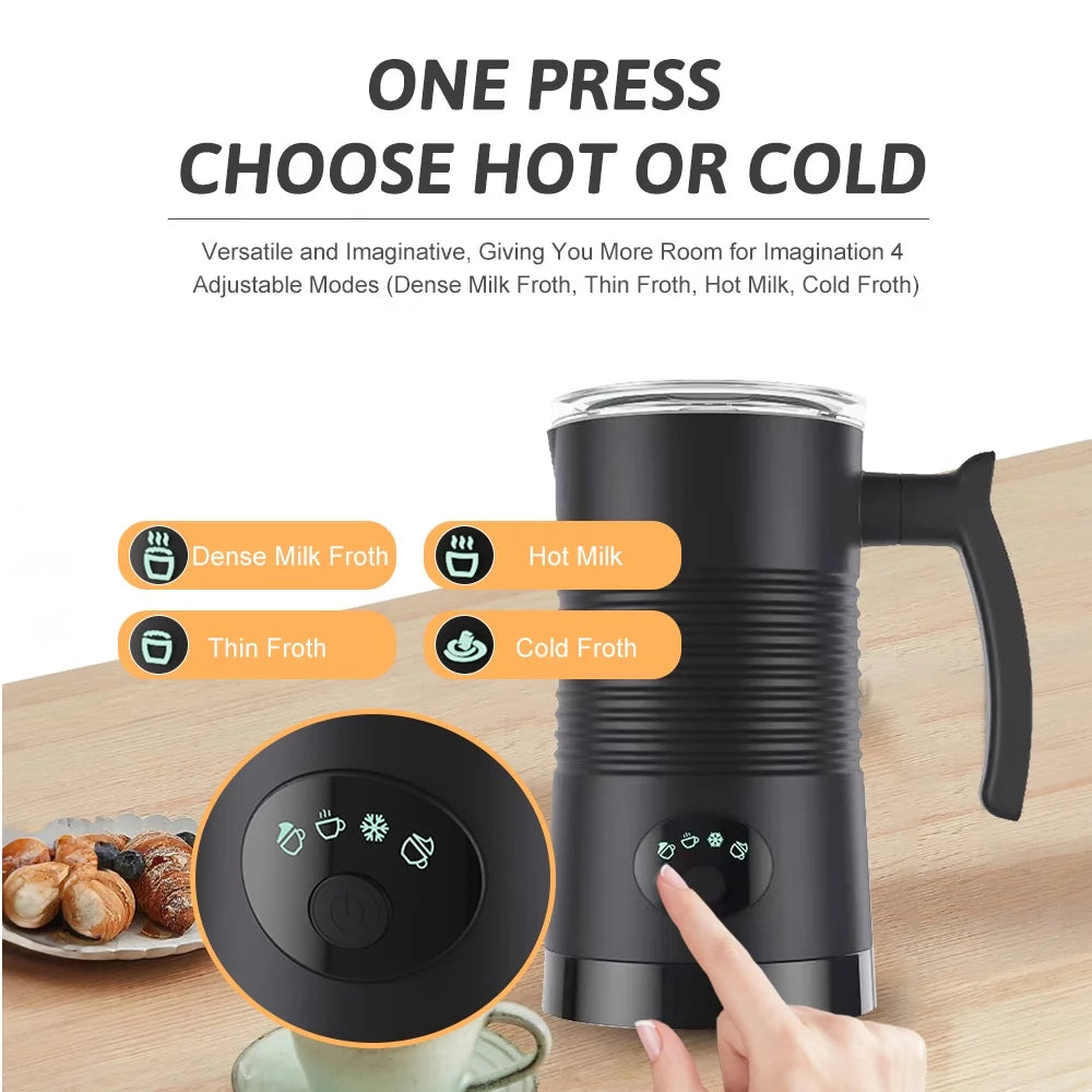 4 in 1 Electric Milk Frother and Steamer F938