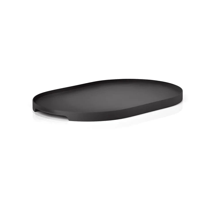 Black Oval Tray A403