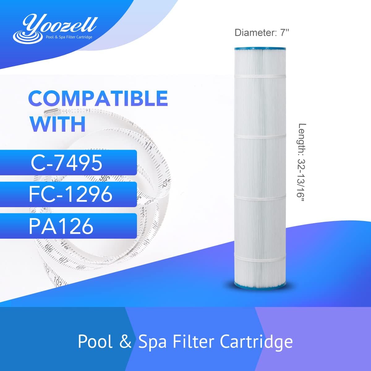4Pack Swimming Pool Replacement Filter Cartridge J509