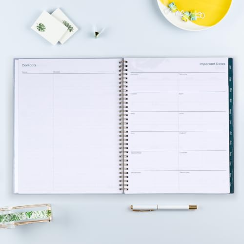 2024 Weekly and Monthly Planner, 8.5" x 11", Wirebound P80672
