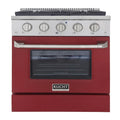 30 in. 4.2 cu ft. Propane Gas Range with Red Door I5843