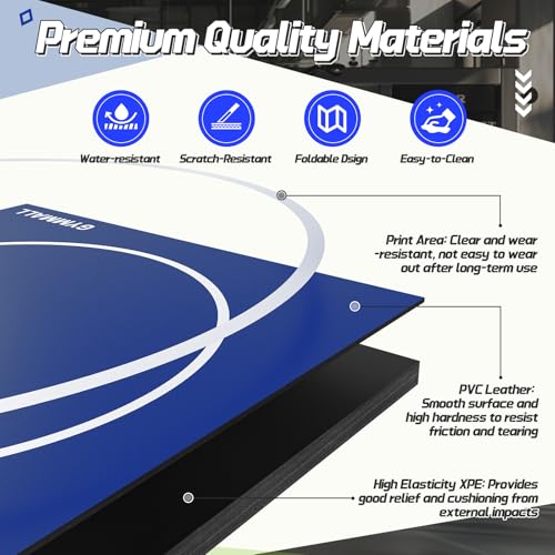 1.2" Thick Foldable XPE Wrestling Mat B819