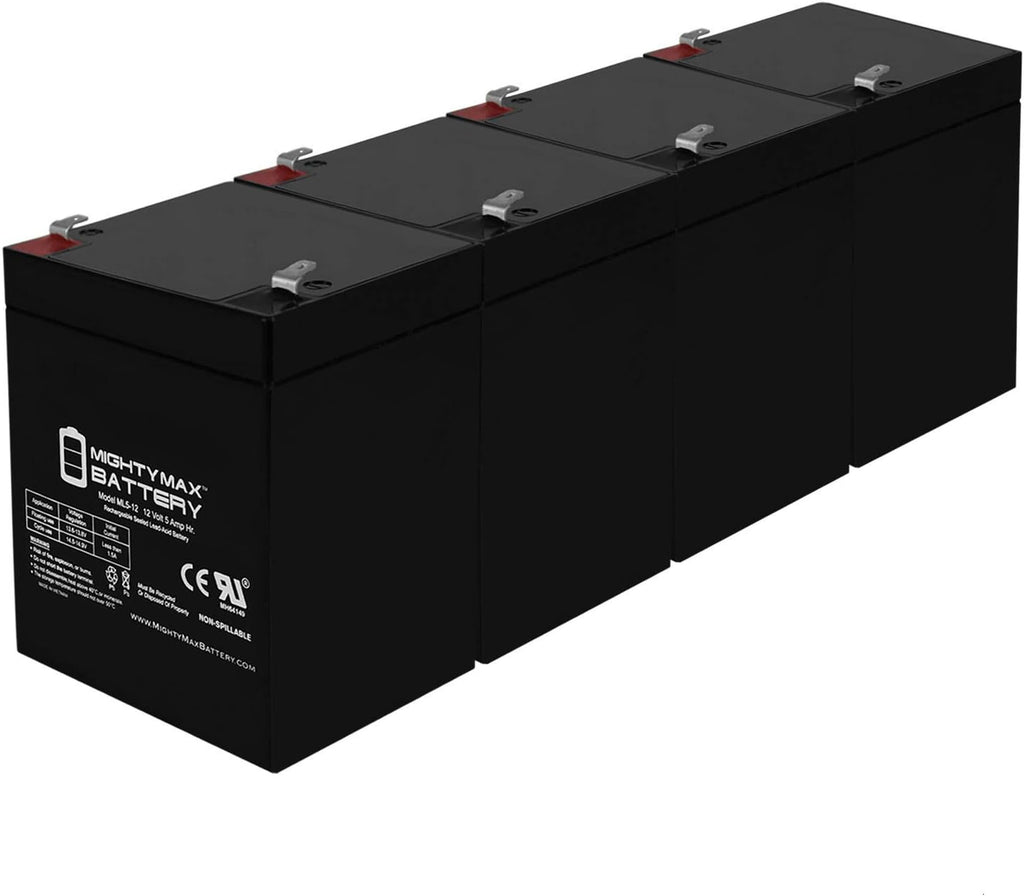 12 Volt 5 AH SLA Battery - Pack of 9 F414