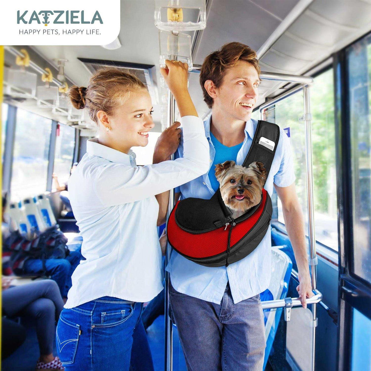 Expandable Pet Carrier Sling Bag E47785