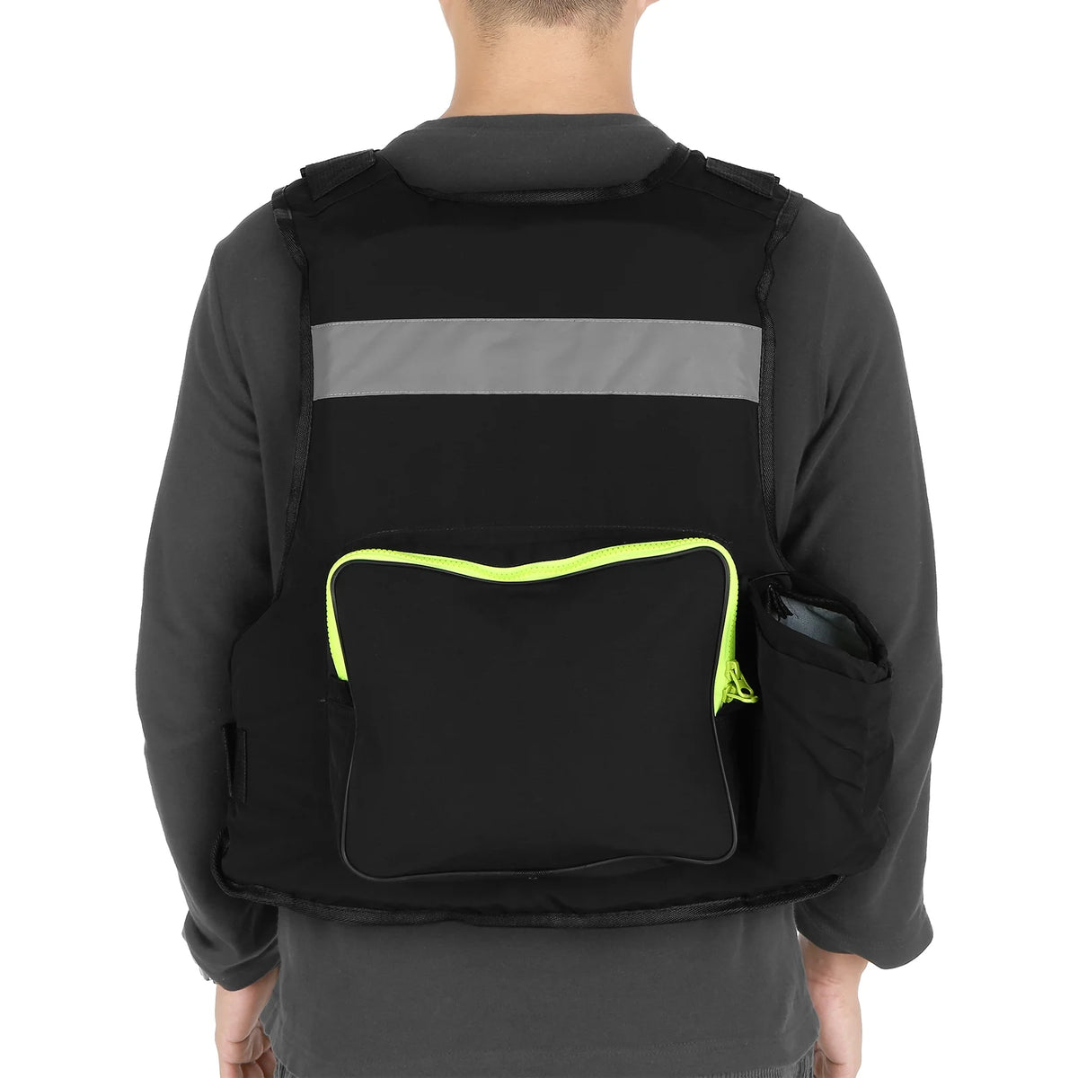Fly Fishing Jacket Vest with Water Bottle Holder Y329158