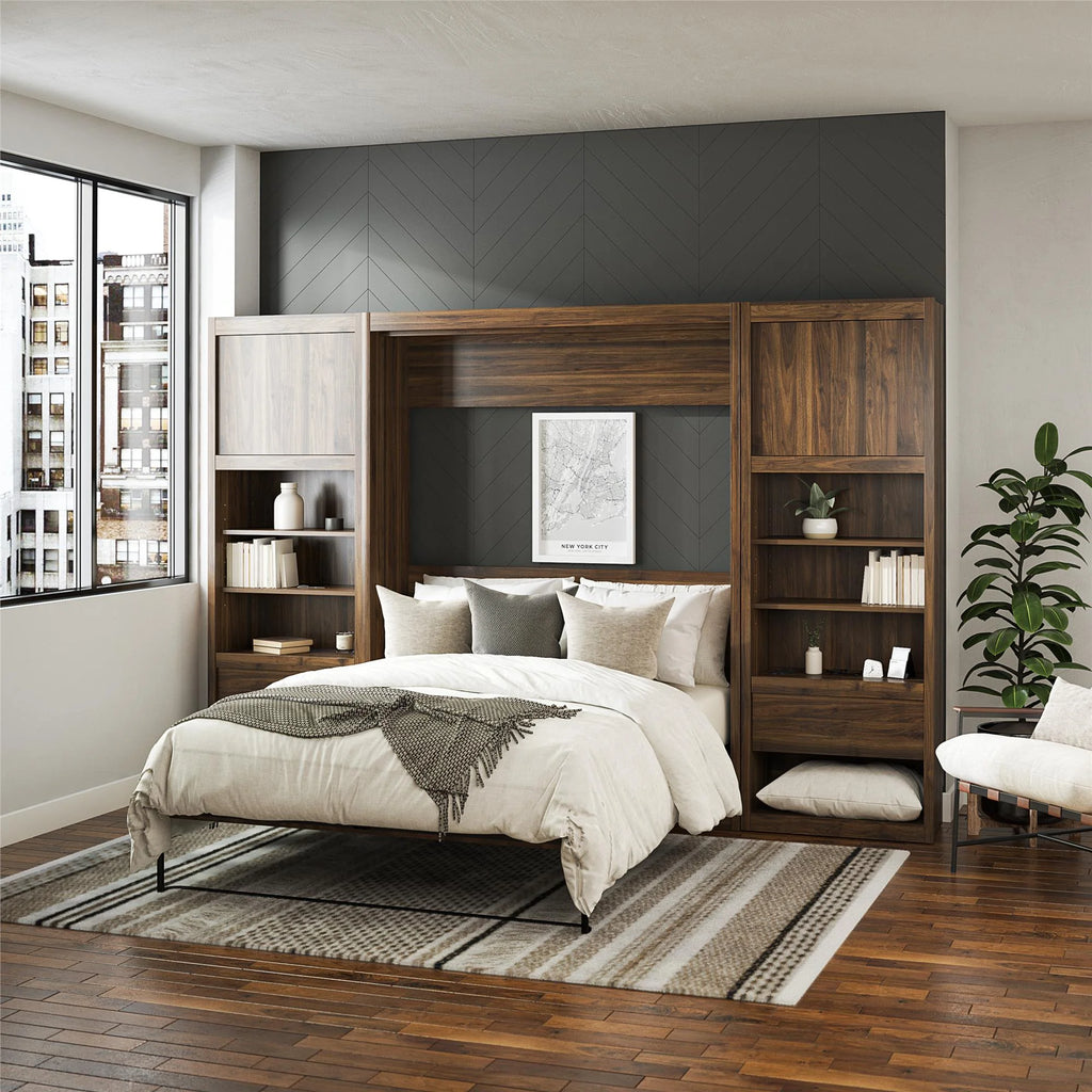 Single Side Cabinet in Walnut Q438988