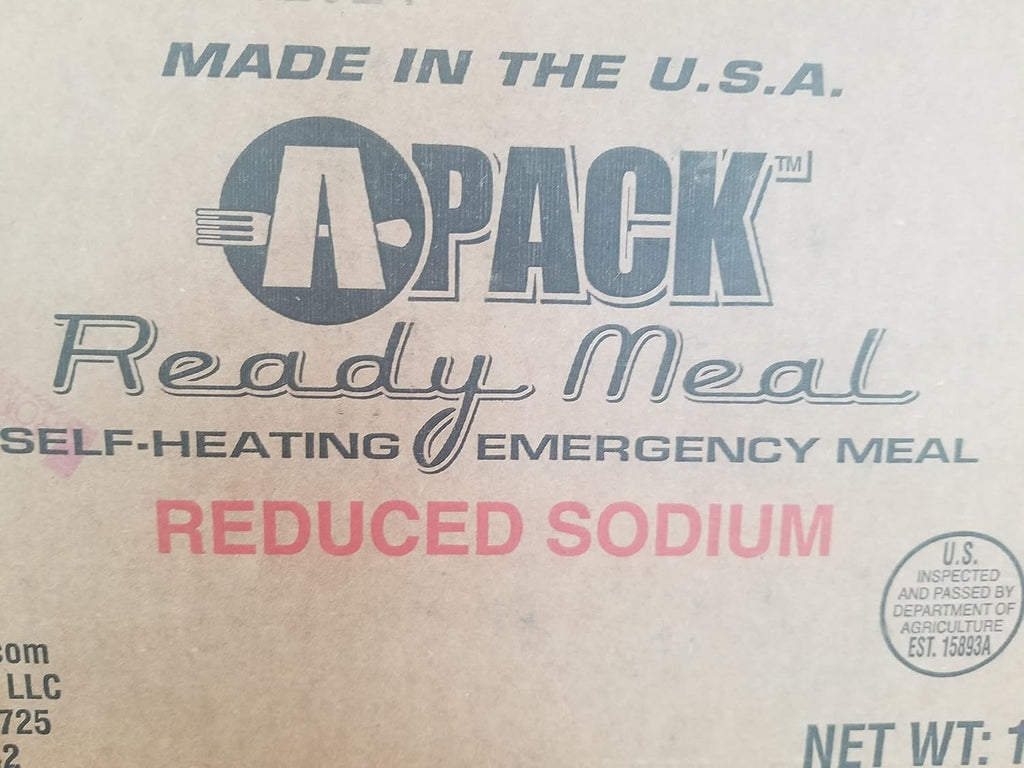 4 Cases of 12 entrees Self-Heating Full Meal O1931