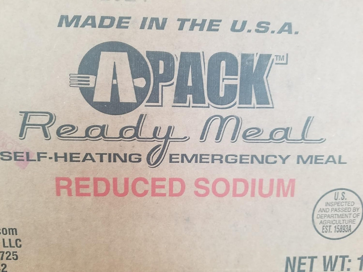 4 Cases of 12 entrees Self-Heating Full Meal O1931