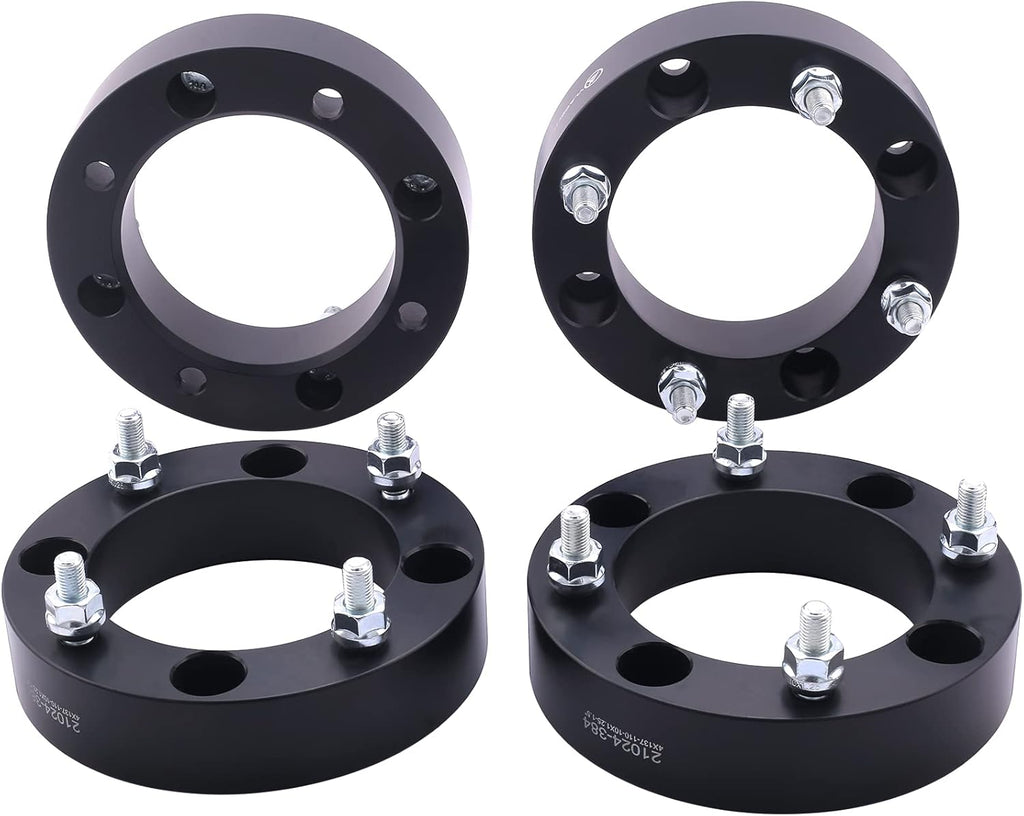 Black Forged ATV Wheel Adapters 1.5 Inch Pack of 4 O847319