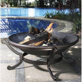 Black Patio Fire Pit Bowl Q4846