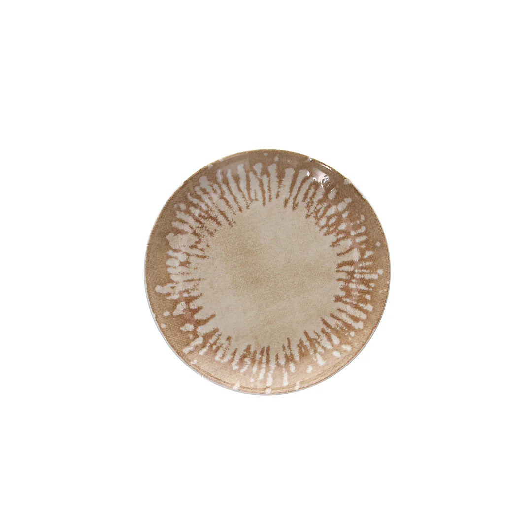Beige Dessert Plate 20cm A852
