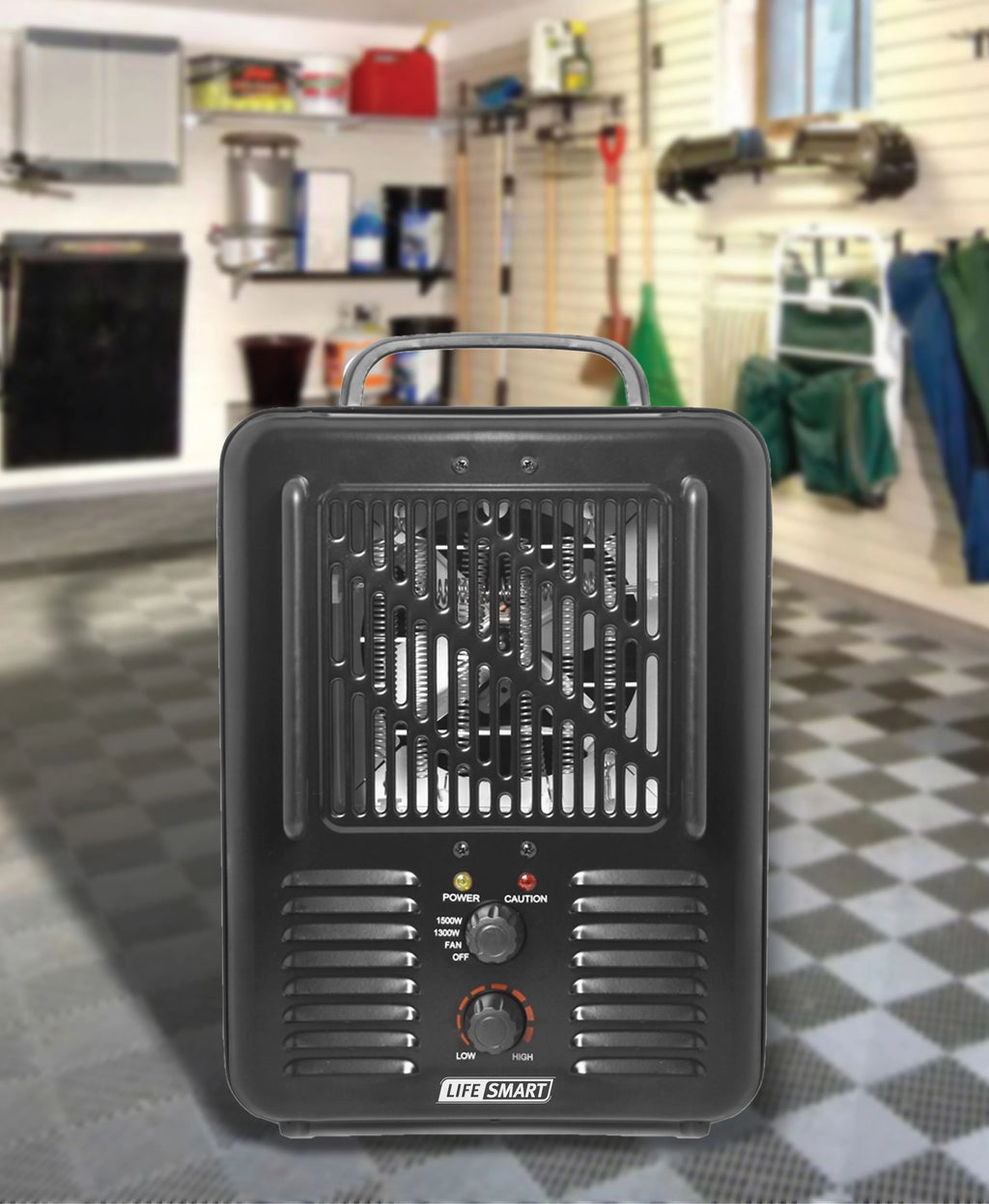 Deluxe Milkhouse Heater with Dial Thermostat and Carry Handle V464721