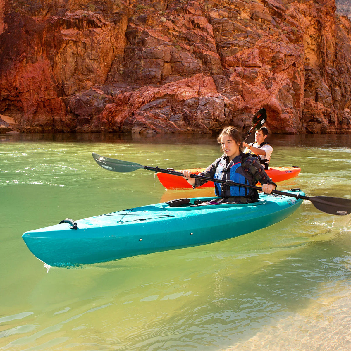 Teal Sit-Inside Kayak G10097