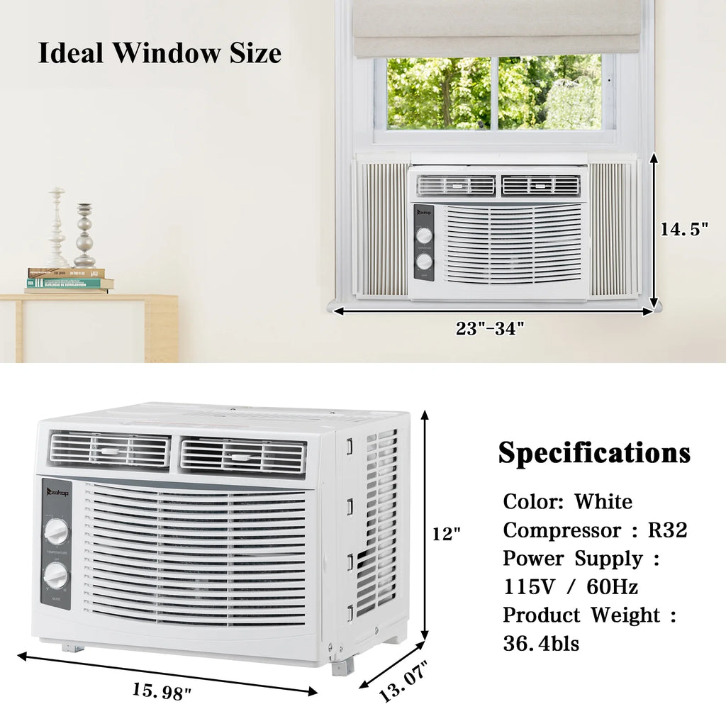 5,000 BTU 115V Window Air Conditioner X8810