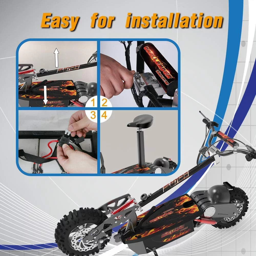 1600W 36V Foldable Electric Scooter F701