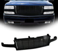 Black Horizontal Front Bumper Grill Grille B61763