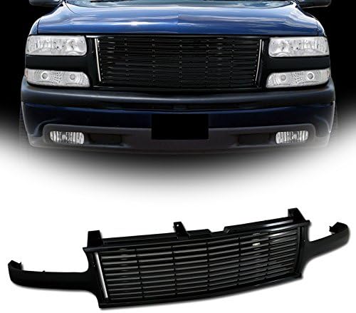 Black Horizontal Front Bumper Grill Grille B61763