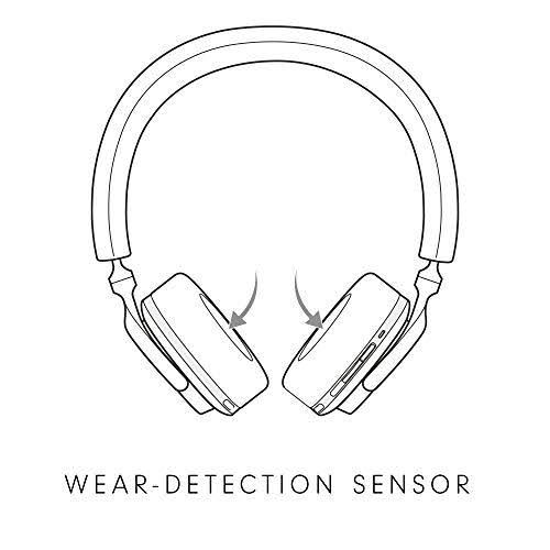 Silver Over-Ear Noise Canceling Wireless Headphones I6687