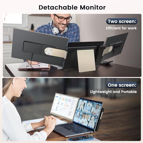15.6" Portable Triple Monitor with IPS FHD 1080P Display W146