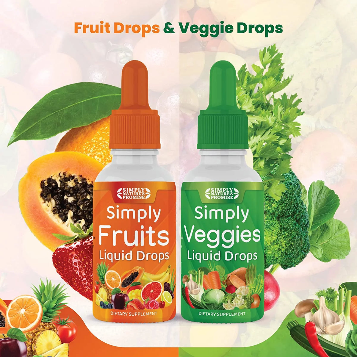Fruit and Vegetable Liquid Drops E7325