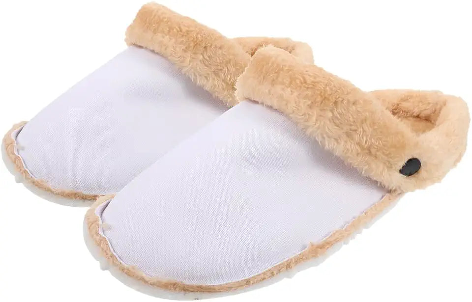 White Fleece Non-Slip Shoe Liners H349465