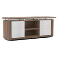 Textured Brown Sugar Low Wall Cabinet E903