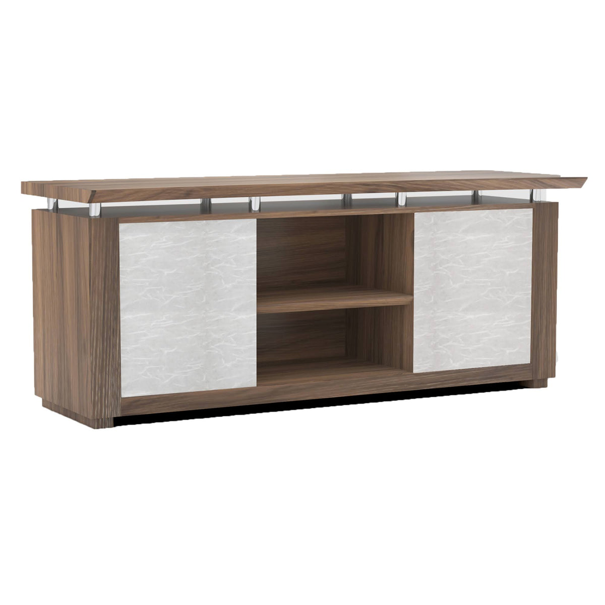 Textured Brown Sugar Low Wall Cabinet E903