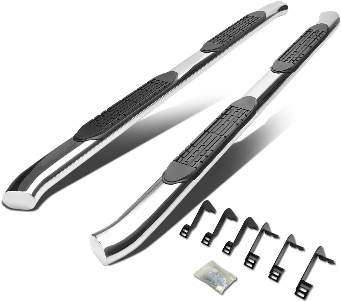 Curved Stainless Steel Side Step Nerf Bar Running Board P35296
