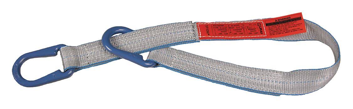 Web Sling, Type U, Tuff-Edge, 2 In W, 10 Ft O31355