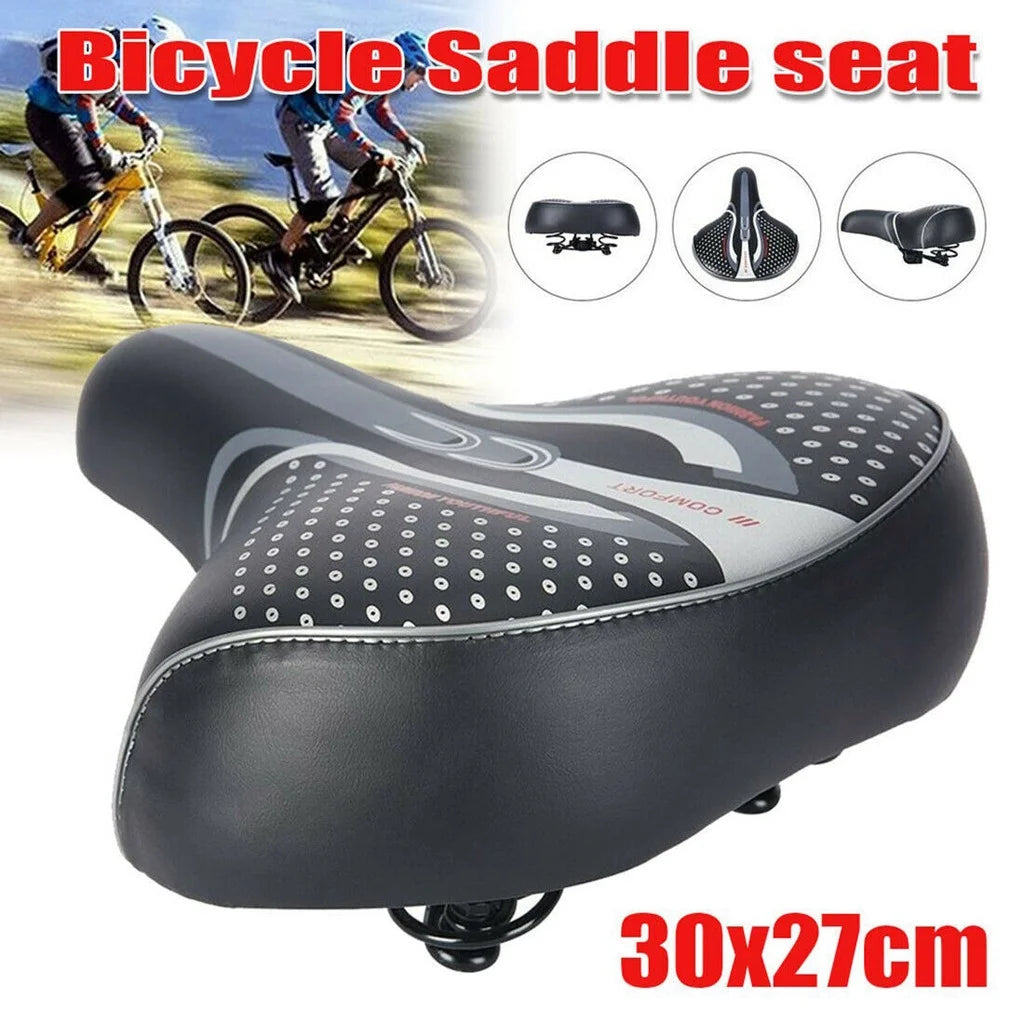 Black Gel Bike Saddle Seat V619665