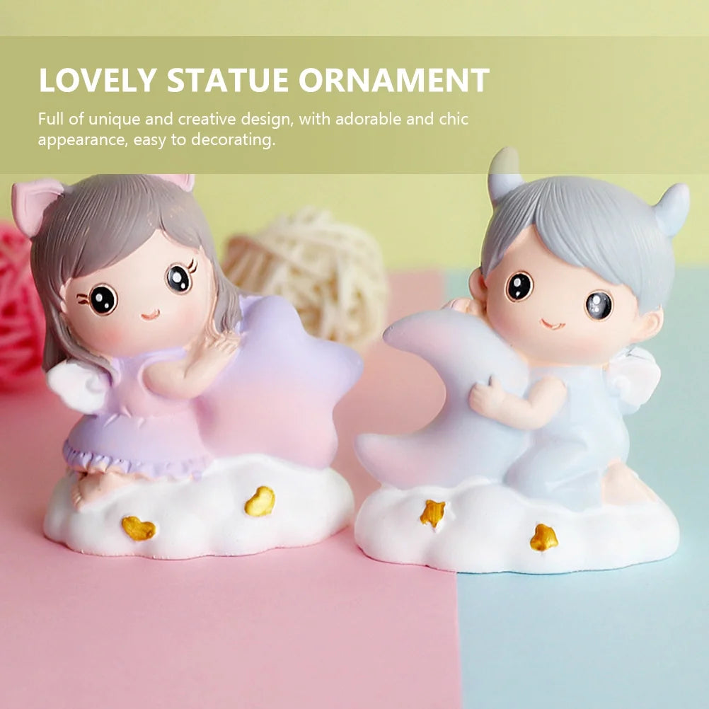 Moon Baby Shower Cake Decoration Z8154