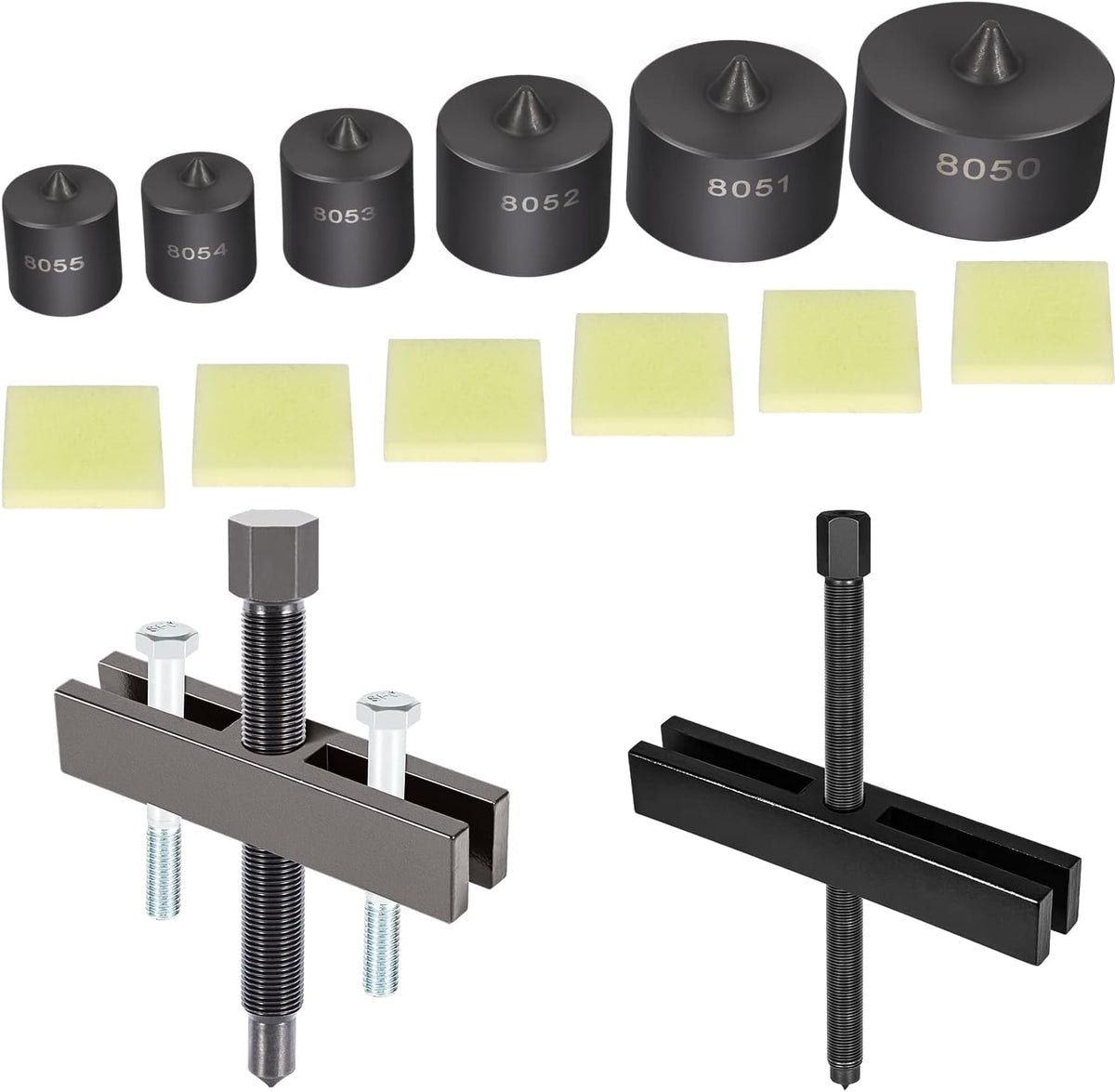 Shaft Protector Set, Large Gear and Pulley Puller & Gear and Pulley Puller D48128