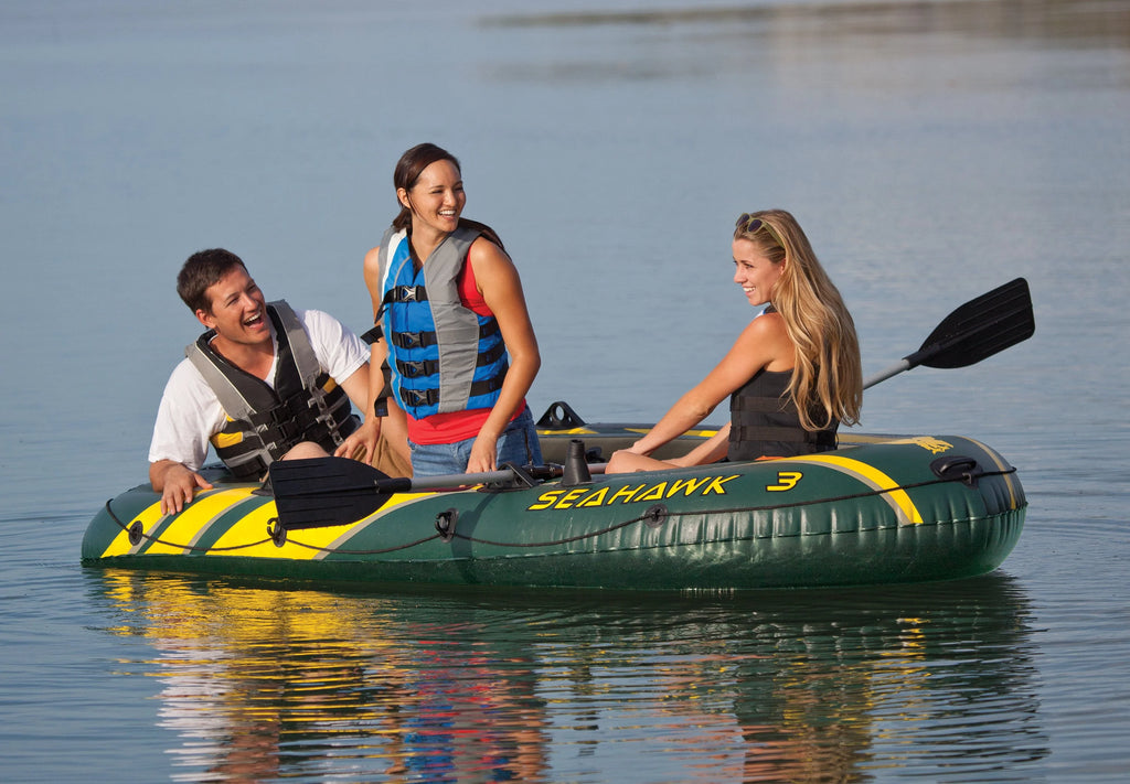 3 Person Inflatable Boat Set with Oars & Pump Z1900