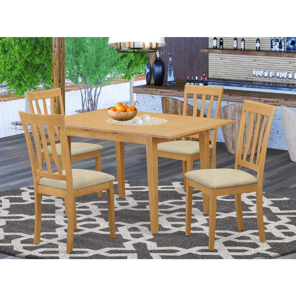 5 Pc Dining Table and 4 Chairs Q452
