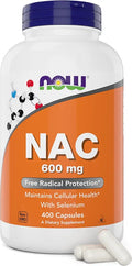 600 mg 400 Veg Capsules N-Acetyl Cysteine with Selenium W485