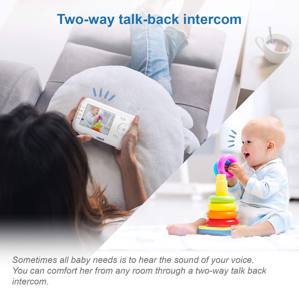 Video Baby Monitor with 5 Screen, 2 Cameras H9244