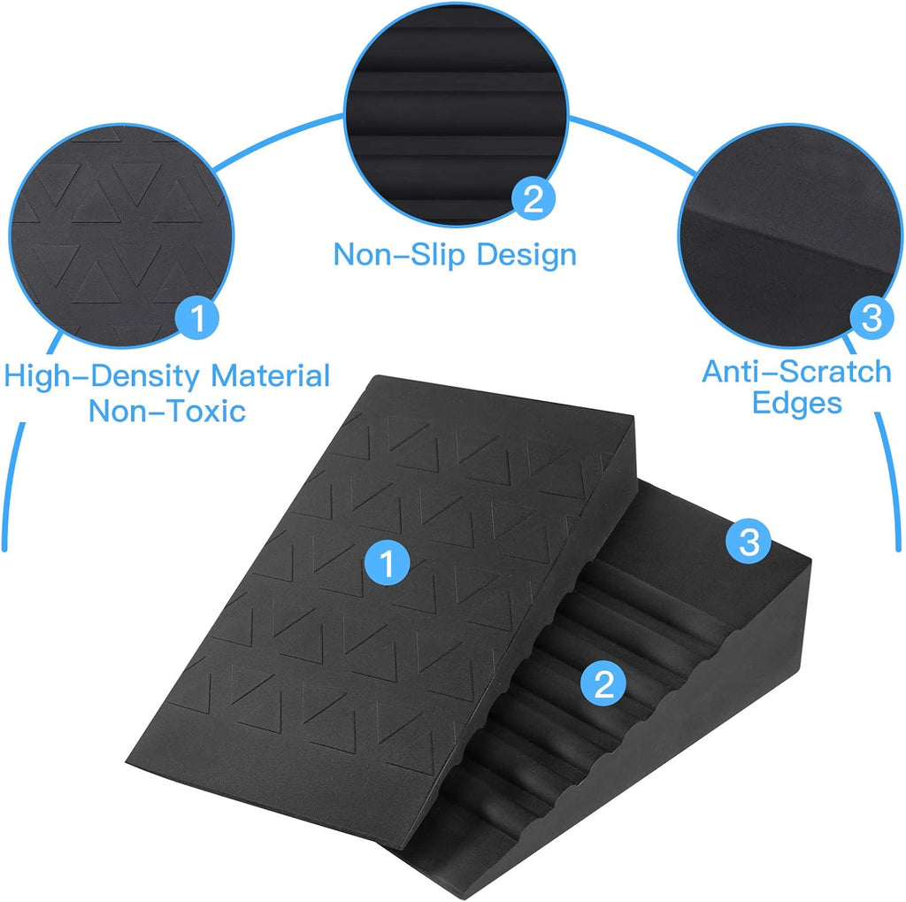 Adjustable Non-Slip Squat Wedge Block (Pair) W3269