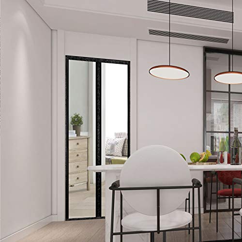 Transparent Insulated Door Curtain, Magnetic Thermal Door Cover, Self-Closing Magnetic Screen Door, Fits Doors up to 38" x 82" T6758