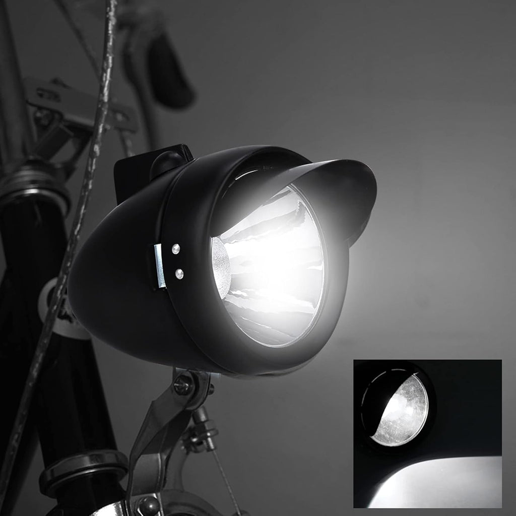 Retro Front Headlight with Visor 7 Led I51785