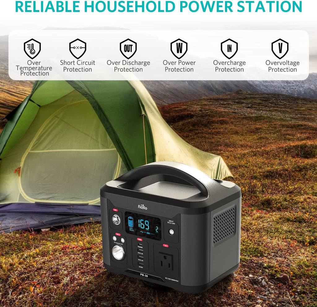 300Wh Portable Power Station with AC Outlet H6268