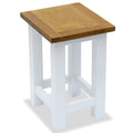 Solid Oak Wood End Table B694
