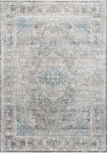 Silver Blue 9'6 x 12'6 Rug T537586